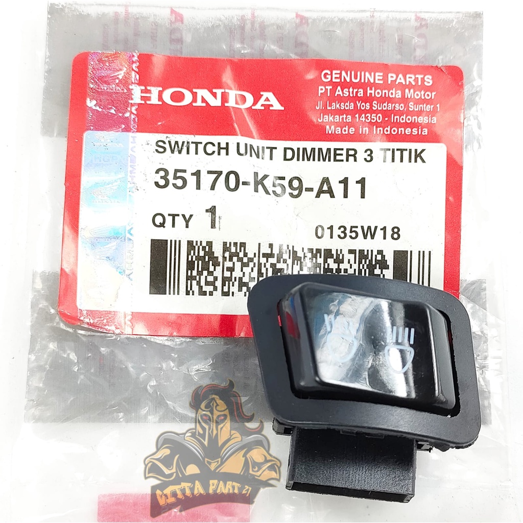 TOMBOL SWITCH LAMPU DIM 3 KAKI HONDA KUALITAS ASLI ORIGINAL HONDA PRESISI BERFUNGSI DENGAN BAIK AWET DAN DIJAMIN MANTAP VARIO 125 LED VARIO 150 LED SCOOPY FI ESP