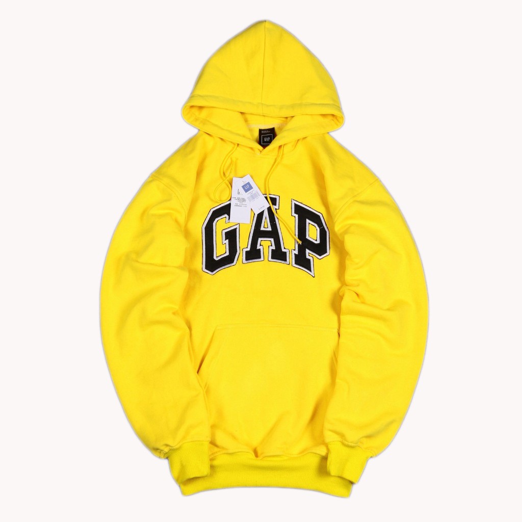 Sweater Hoodie GAP Premium Tulisan Bordir Bahan Fleece Tebal - Jaket Hoodie Distro Pria &amp; Wanita XXL