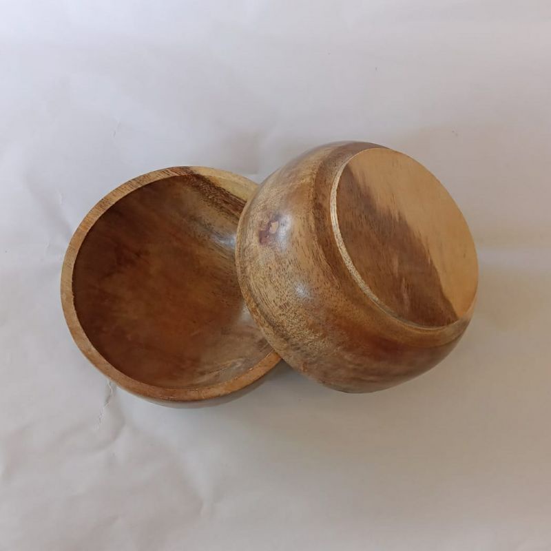 mangkok 8cm kayu akasia