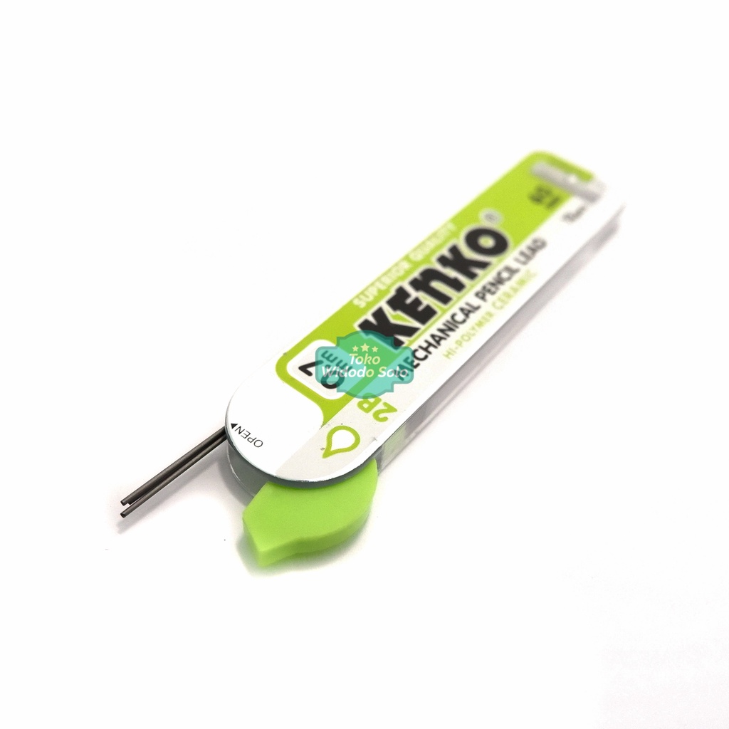 

1 LUSIN Isi Pensil Mekanik 2B 0,7mm Kenko Hitam Kecil (Mechanical Pencil Lead) - 1 Pack Isi 12 Buah
