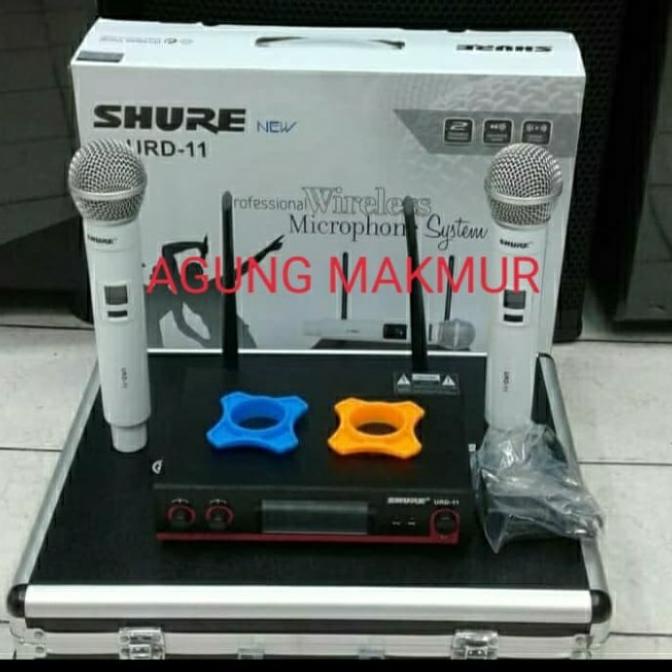 MIC WIRELESS SHURE URD 11 MICROPHONE MIKROFON WIRELESS Star Seller