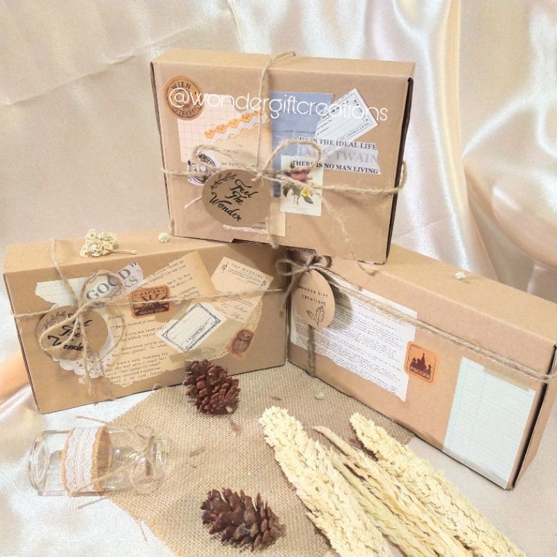 

[BISA CUSTOM] HAMPERS BOX /VINTAGE GIFT BOX - ONLY BOX TIDAK PAKAI ISI