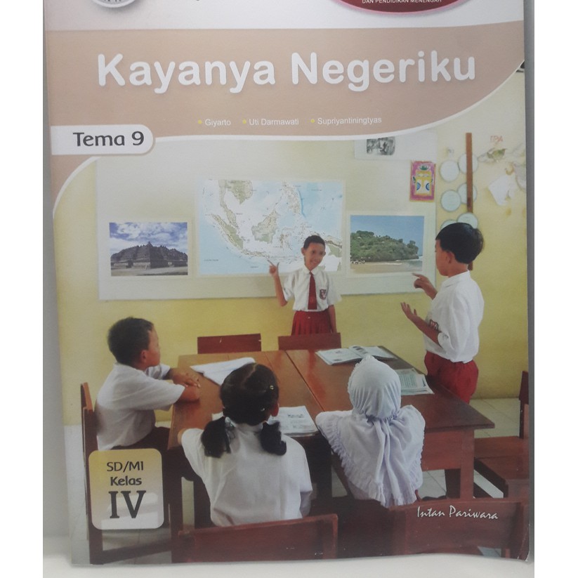 Buku PR Tematik Terpadu Kelas 4 Tema 9 Intan Pariwara
