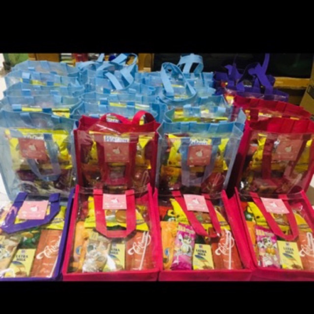 

Goodie bag mika snack ulang tahun