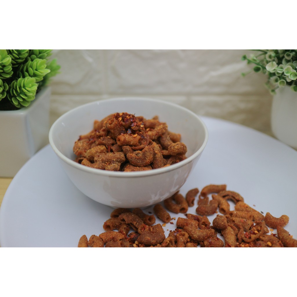 Makaroni bantet crispy super kemasan  1kg cemilan  pedas 