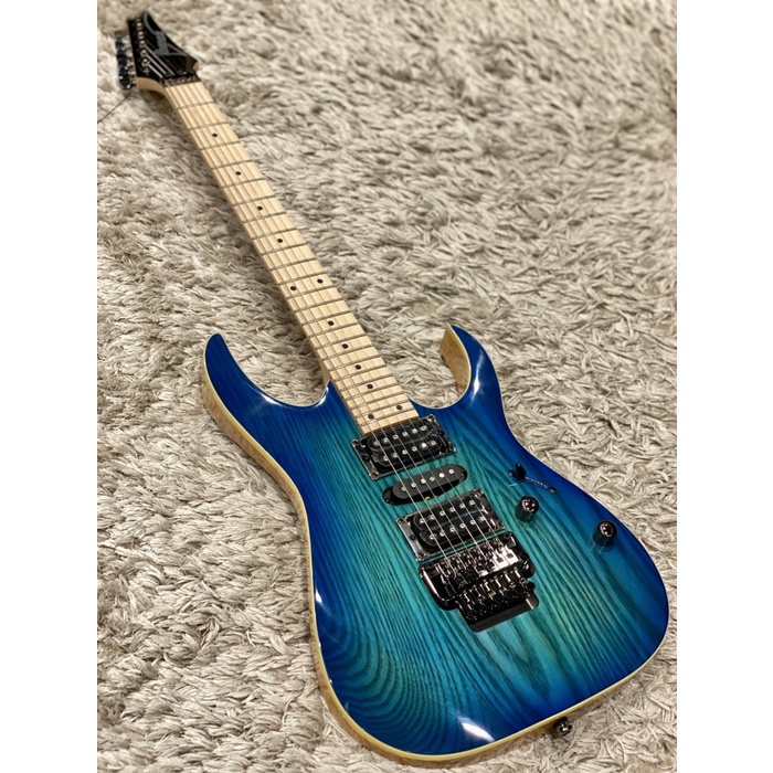 {suhadistore} Ibanez RG370AHMZ-BMT Blue Moon Burst 100 Original Berkualitas