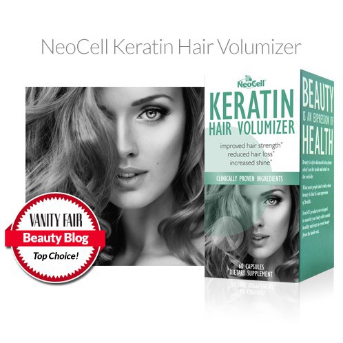 NEOCELL Keratin Hair Volumizer 60 Capsules