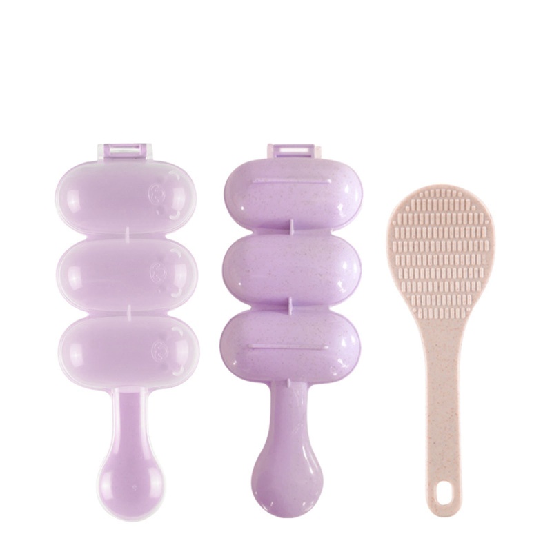 Alat Cetakan Pembuat Nasi Sushi Bento Bahan Plastik Mudah Digunakan Untuk Dapur