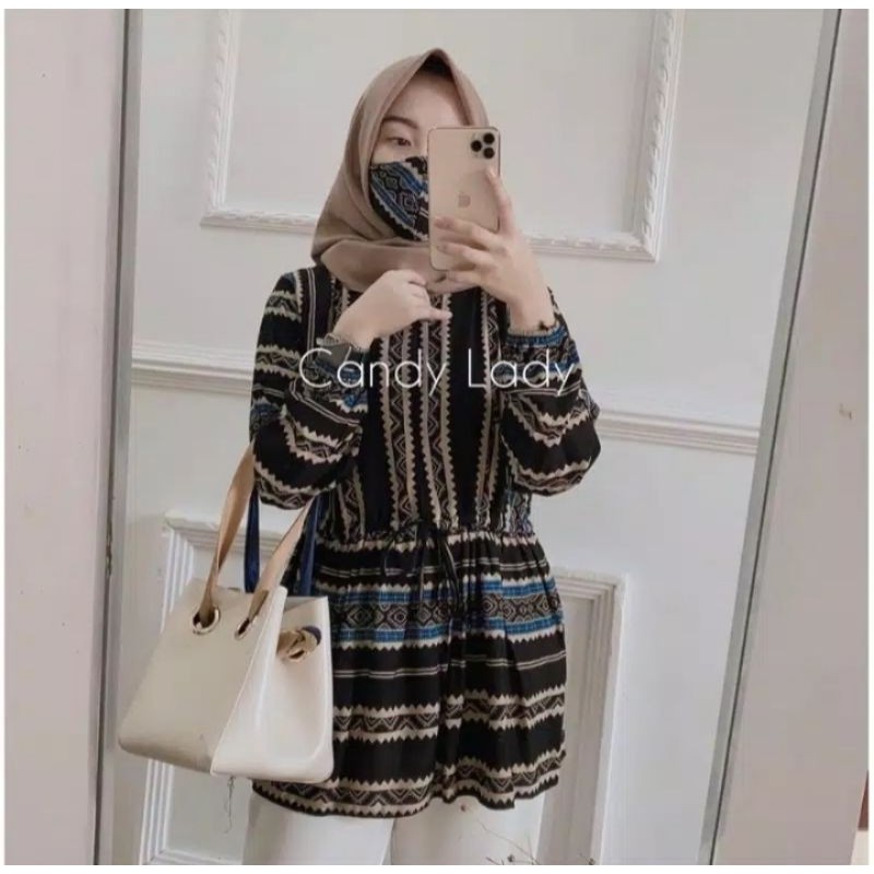 BLOUSE GEA REMPEL SERUT RAYON VISCOSE