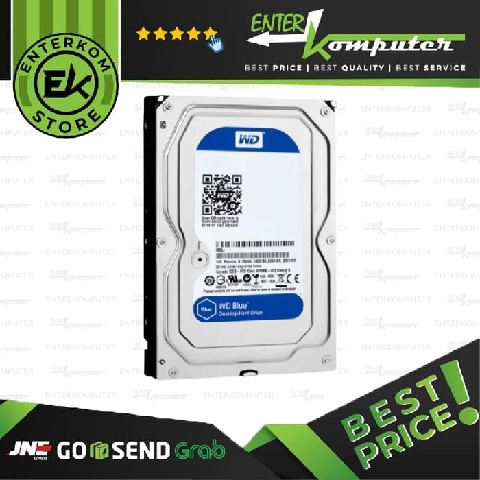 Harddisk WDC 6TB SATA3 64MB - Blue - WD60EZRZ - Garansi 2 Th