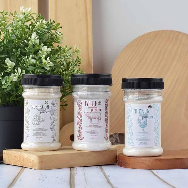 

H8KA NATURAL MUSHROOM SEASONING POWDER ( KALDU JAMUR ) 80 GR STCX