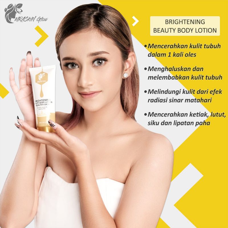 Hand body lotion/pemutih badan/serum badan/ Mraskin Glow