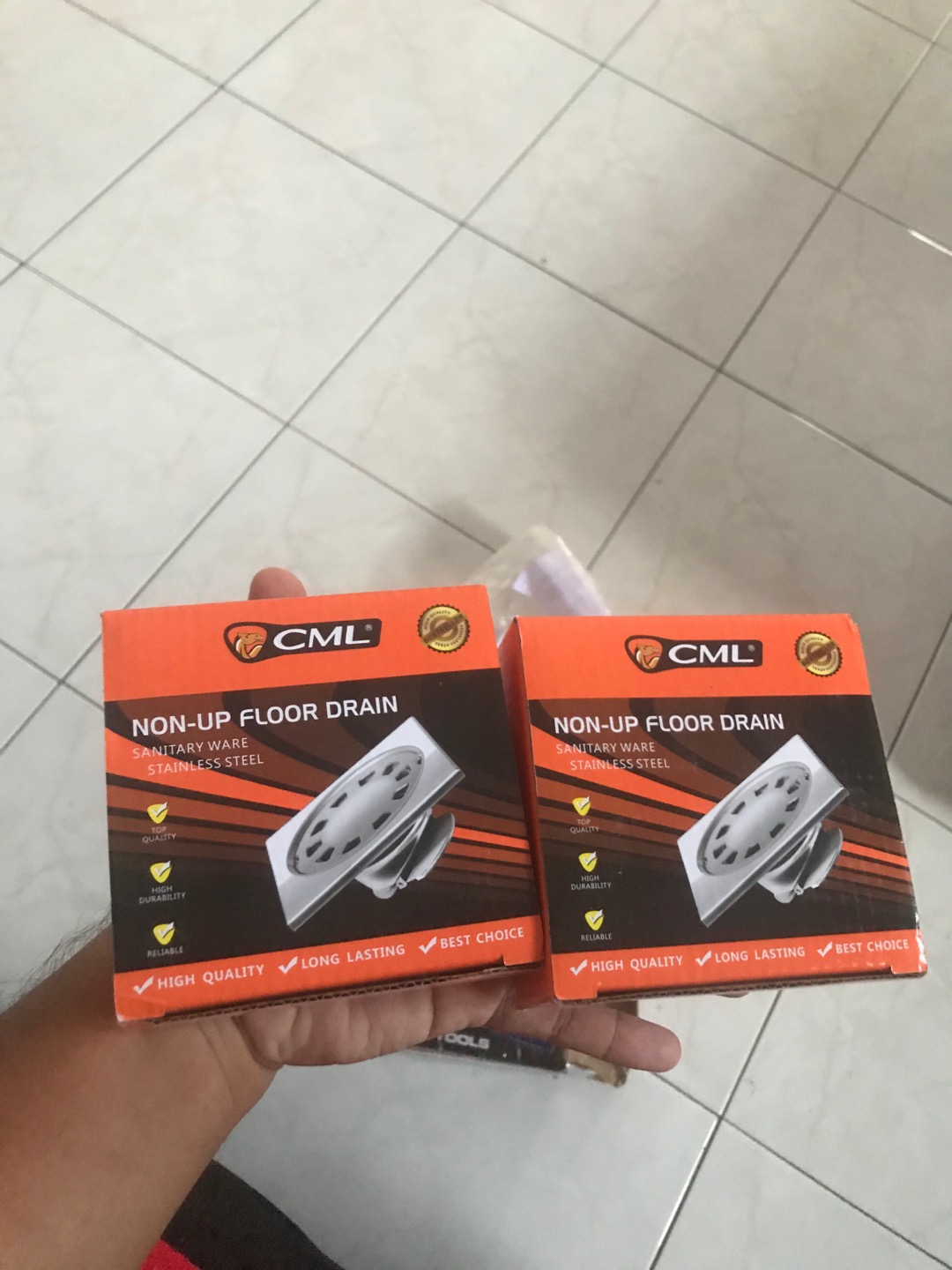 Saringan Got Non Up Stainless Camel / Saringan Got Kamar Mandi / Saringan Pembuangan / Floor Drain