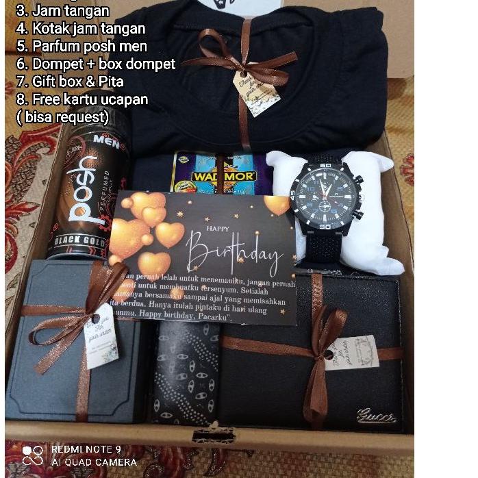 

(KD-655)-Hampers Cowo kekinian/ Kado ulang tahun cowo/ Kado sempro/ anniversary/-Paling Bagus