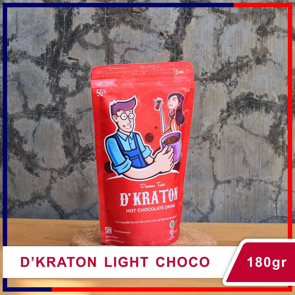 

Original Chocolate / Hot Chocolate Drink / Cokelat Minuman Bubuk Dkraton 180 gram | BISA COD !!!