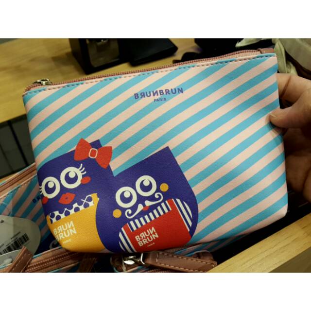 BRUN BRUN PARIS  ANNIV POUCH. dompet wanita brunbrun paris murah surabaya