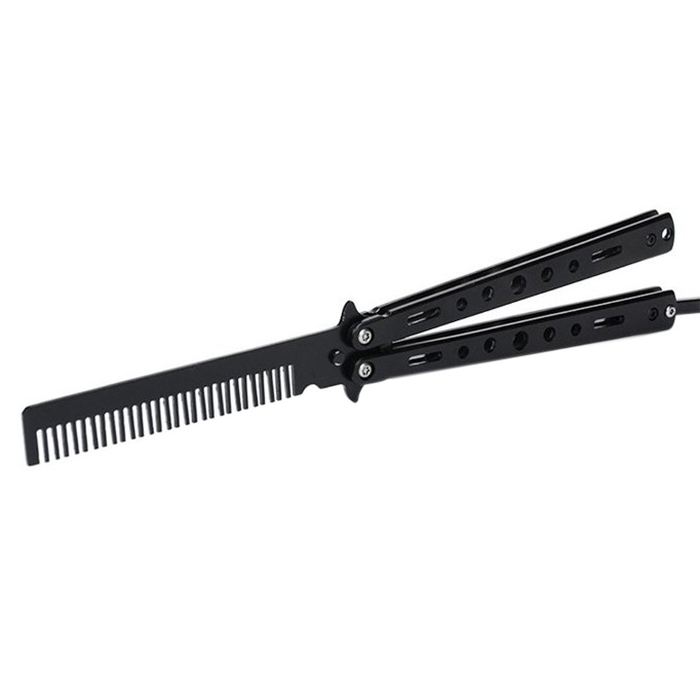 Sisir Lipat Besi Butterfly Knife Sisir Bela Diri Balisong Benchmade - SSR