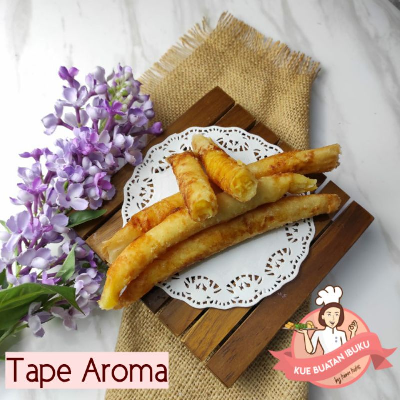 

CEMILAN TAPE AROMA ISI 10 by Kue Buatan Ibuku