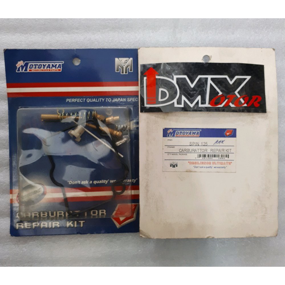 REPAIRKIT KARBURATOR SPIN 125 REPAIRKIT KARBURATOR ASSY SUZUKI S