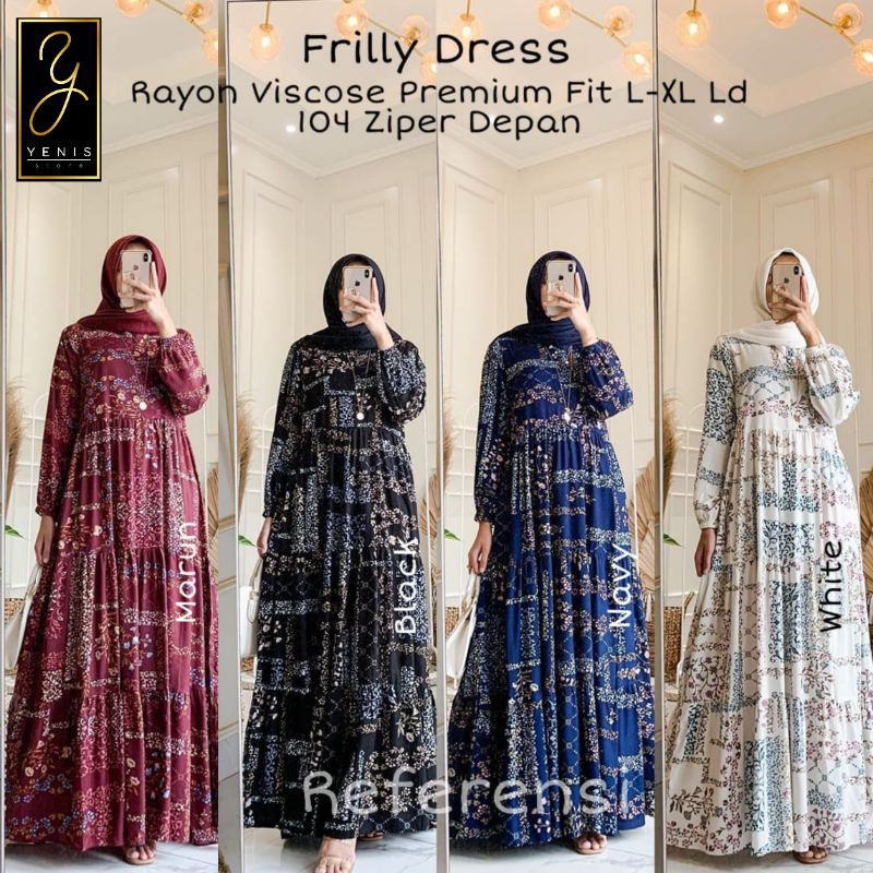 FRILLY DRESS by YENIS