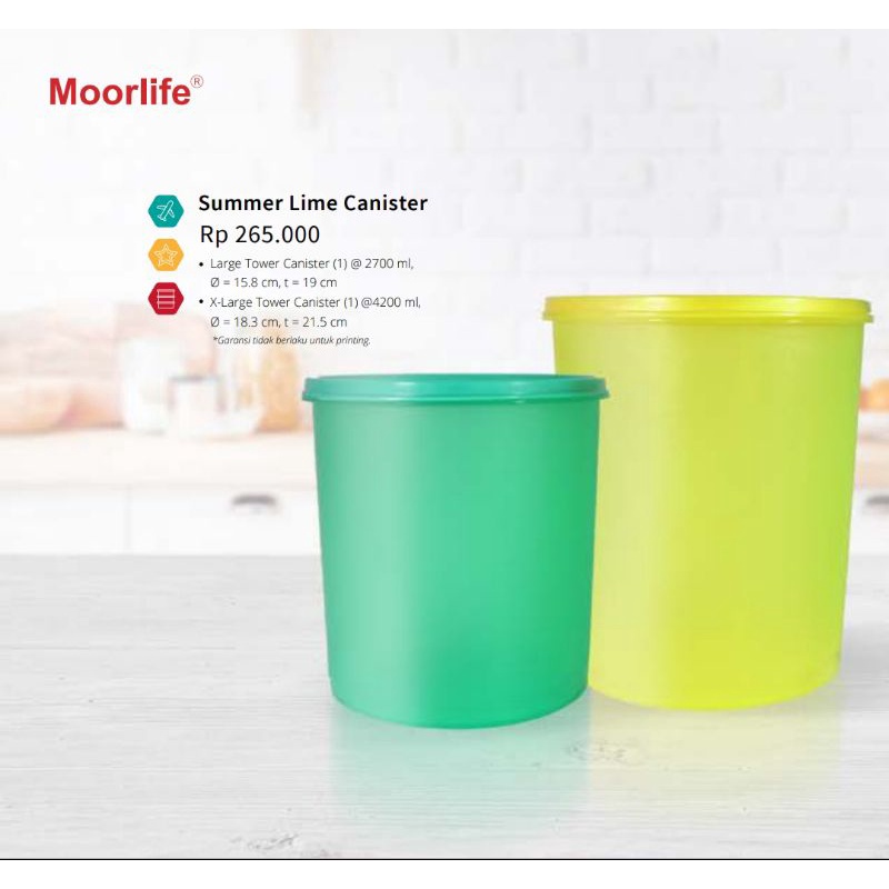 Moorlife Summer Lime/Toples/Promo