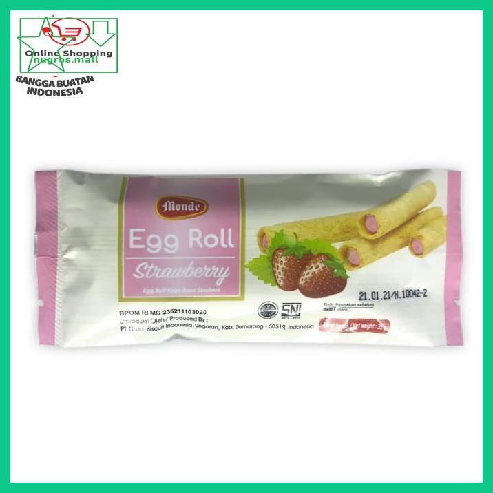 

U79Iytut- Monde Egg Roll Strawberry 10 X 35Gr Ae5Wrf4-