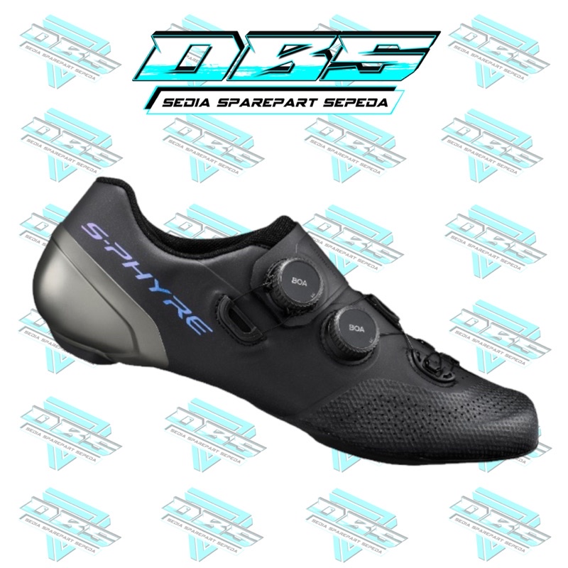 SHOES SHIMANO SH-RC902 BLACK WIDE S-PHYRE SEPATU SHIMANO RC9 NEW