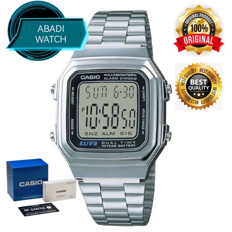 Casio General Digital Man A178WA-1ADF / A178WA / A178WA1