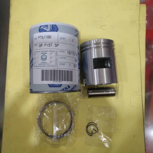piston seher set vespa PTS merk VEMSA