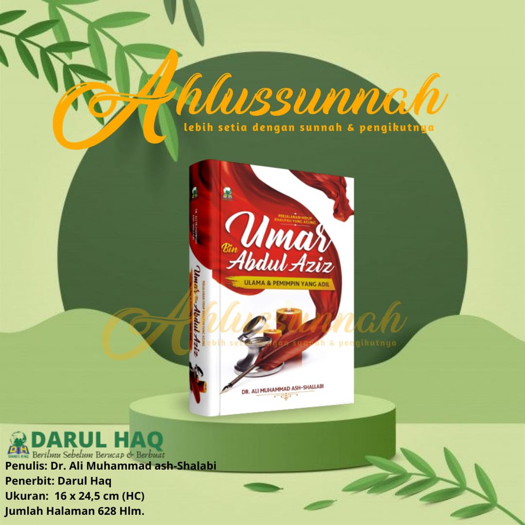 Jual Buku Khalifah Umar Bin Abdul Aziz Indonesia|Shopee Indonesia