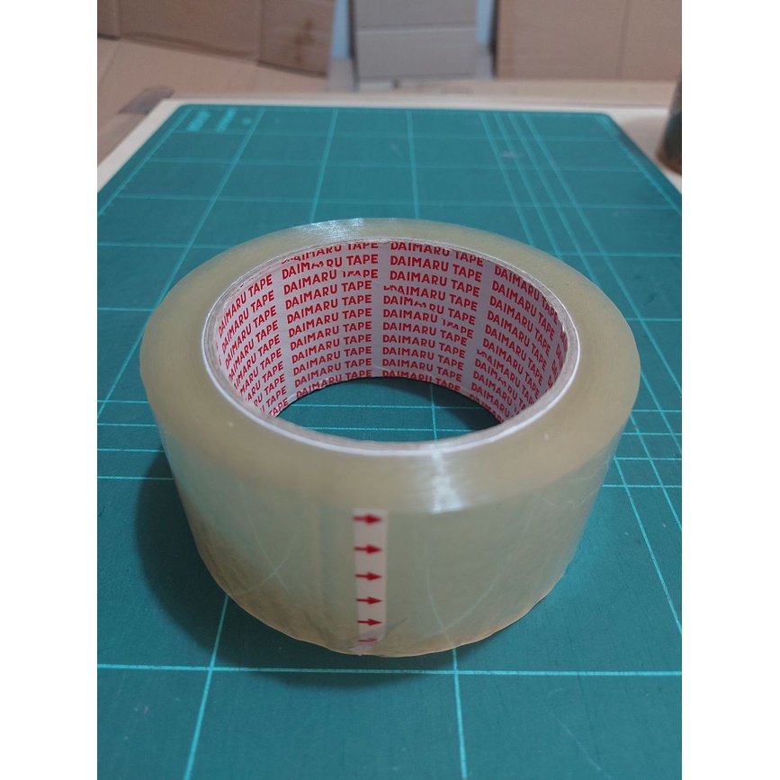 

Lakban/OPP Tape DAIMARU bening 2 Inch - 48 mm x 90 yard - Bening