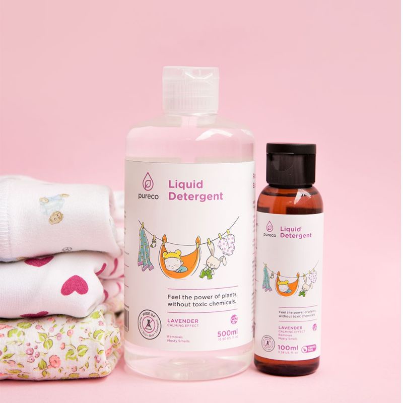 Pureco Liquid Detergent - Detergent Pakaian Bayi