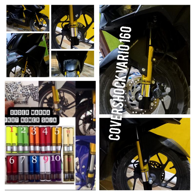 cover shock depan Vario 160
