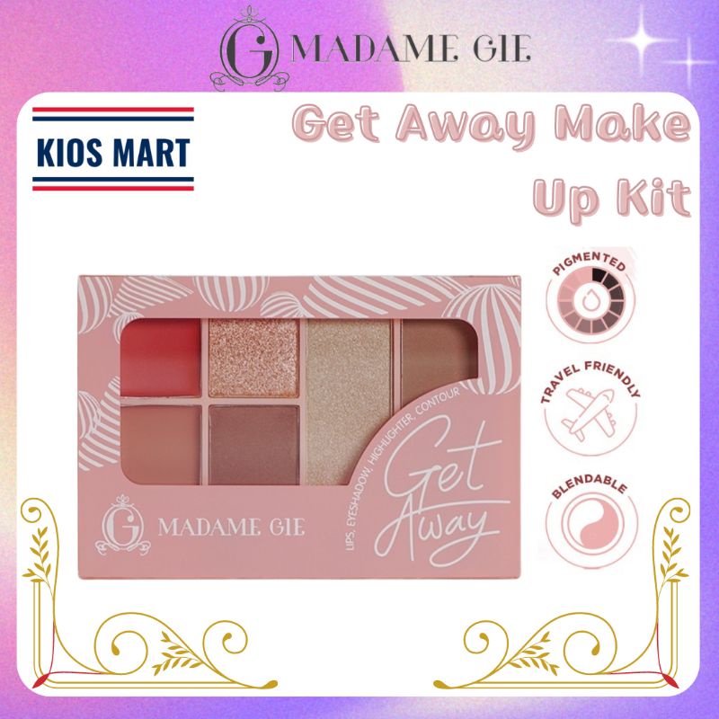 Madame Gie Get Away Make Up Kit | Make Up Face Palette