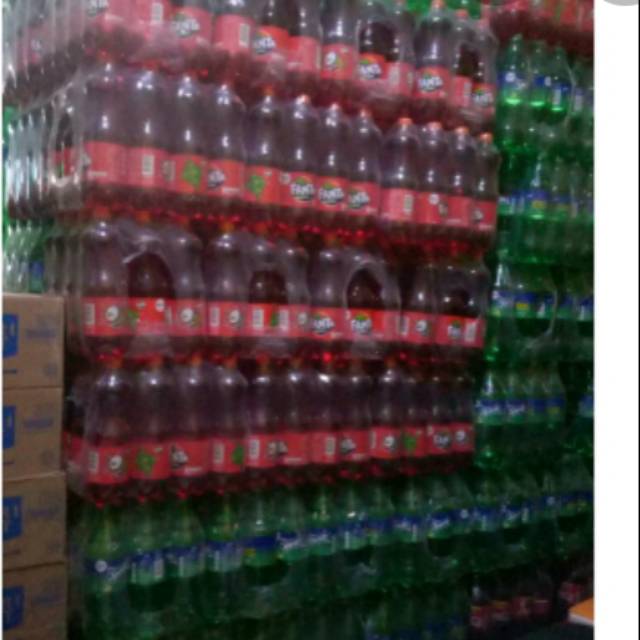 

Fanta/Coca cola/sprite satu liter per pak isi 12 botol