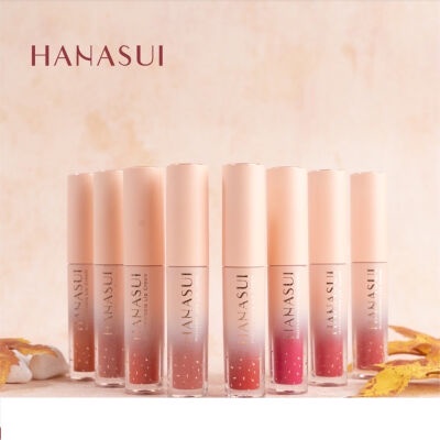 	 Hanasui Mattedorable Lip Cream | Matte Dorable LipCream Lipstick Cair Mate Hanasui | BOBA EDITION	