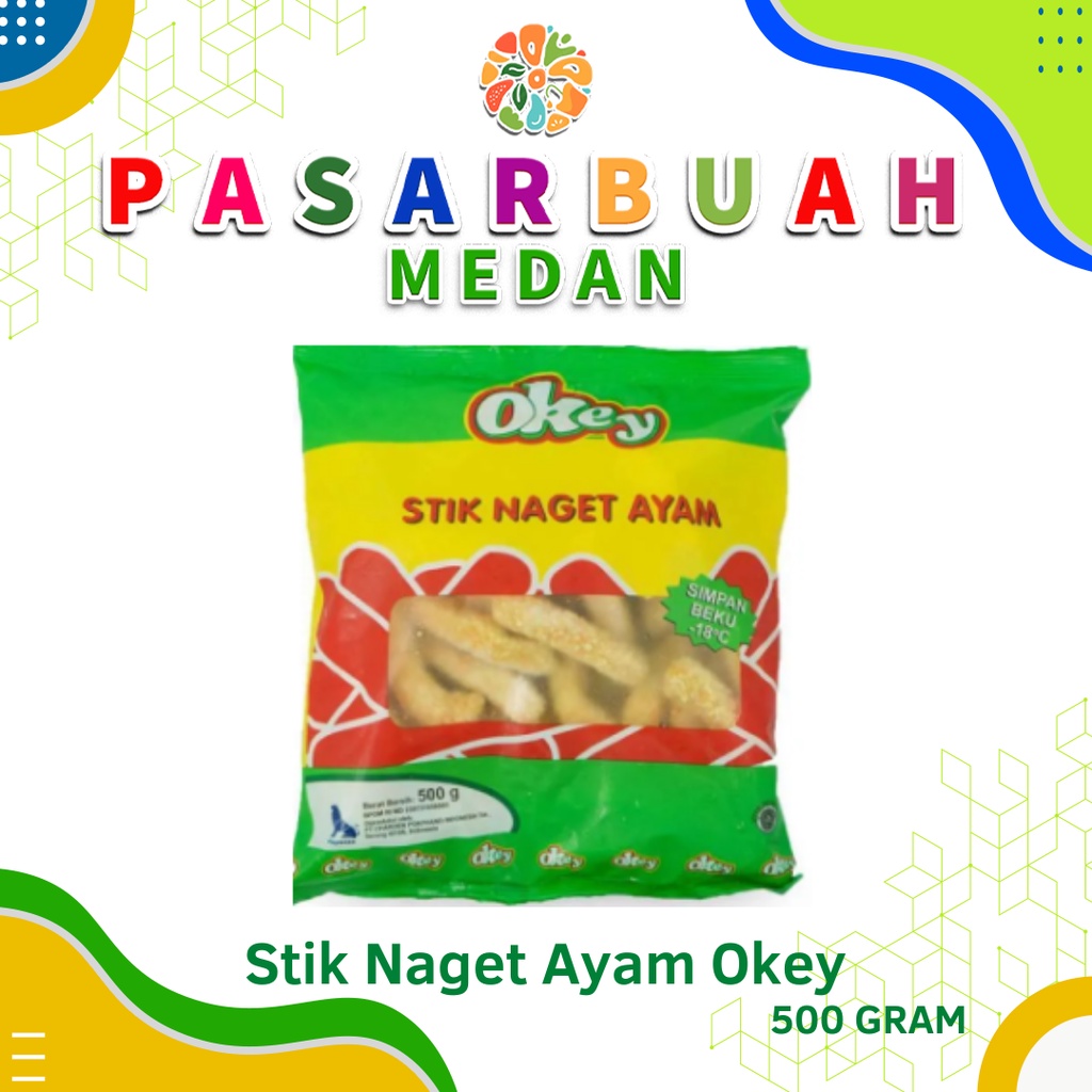 

Distributor STIK NUGGET AYAM OKEY 500 GRAM - Pasar Buah Medan