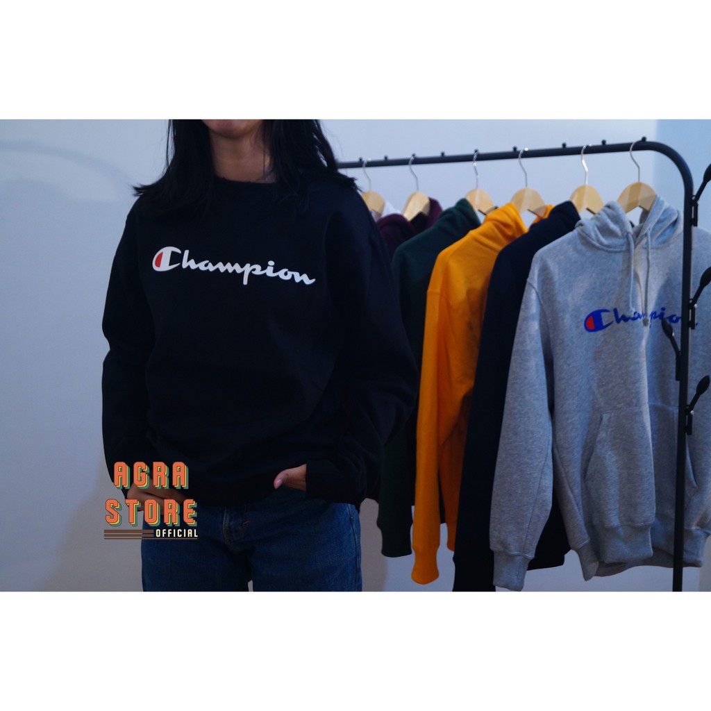 SWEATER CHAMPION CREWNECK ORIGINAL SISA EKSPOR