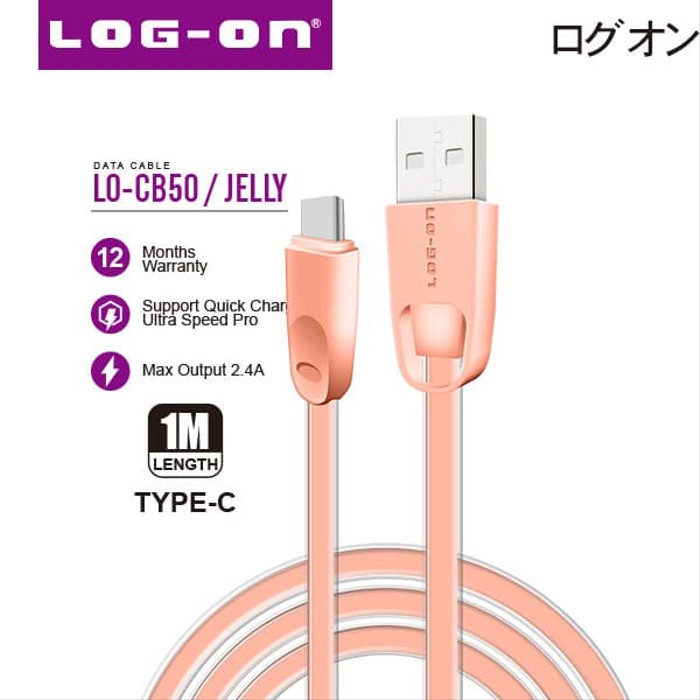 KABEL DATA LOG ON JELLY LOCB50 TYPE C