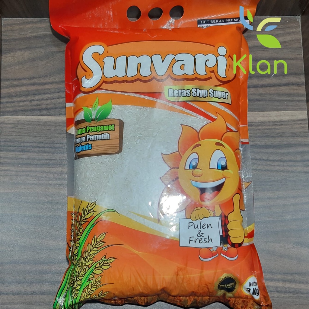BERAS 3 KG SUNVARI / BERAS ZAKAT