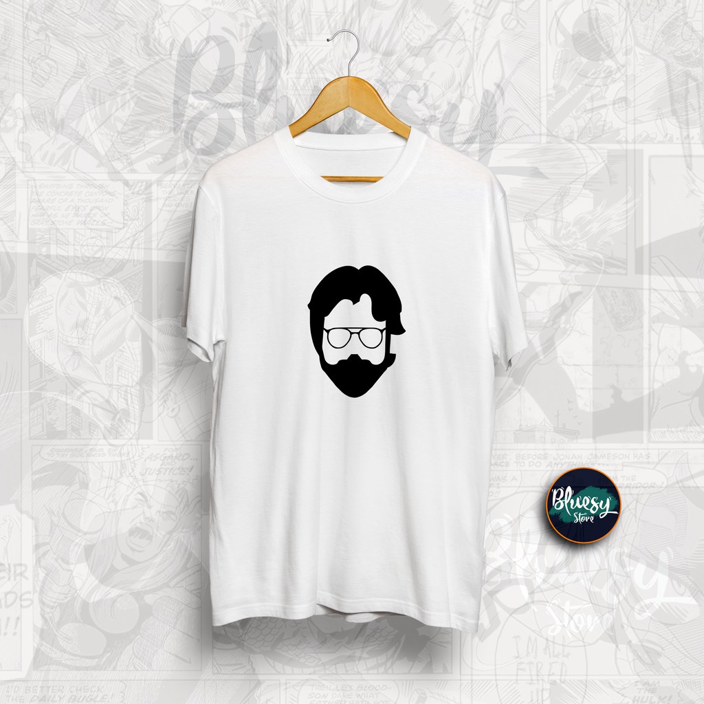 Kaos EL PROFESOR MONEY HEIST / Kaos PROFESSOR LA CASA DE PAPEL VECTOR FACE Bluesy