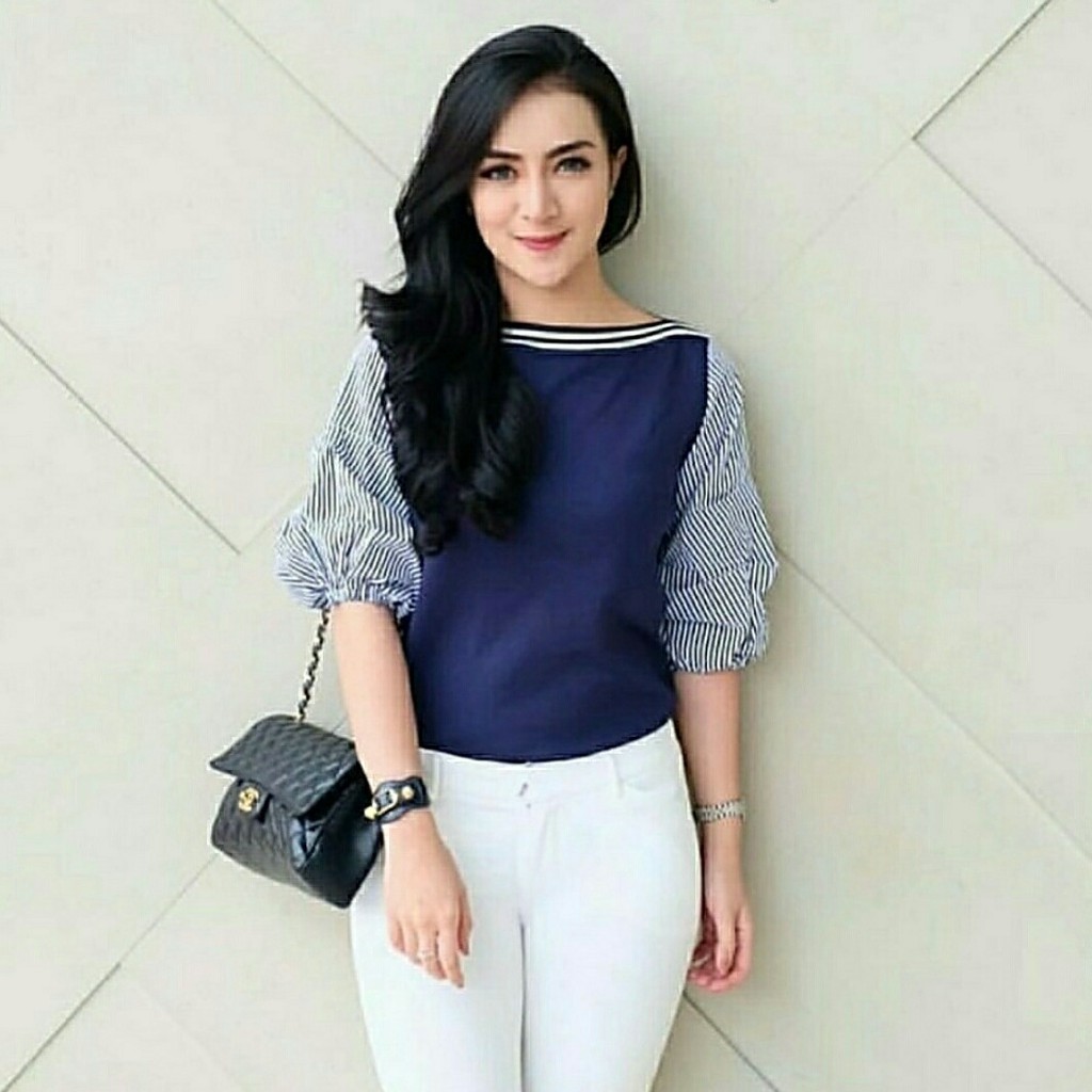 (COD) Blouse Ririn Varian Warna / BlouseWanita