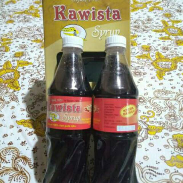 

Sirup kawista dewa burung khas rembang kemasan botol plastik isi 2