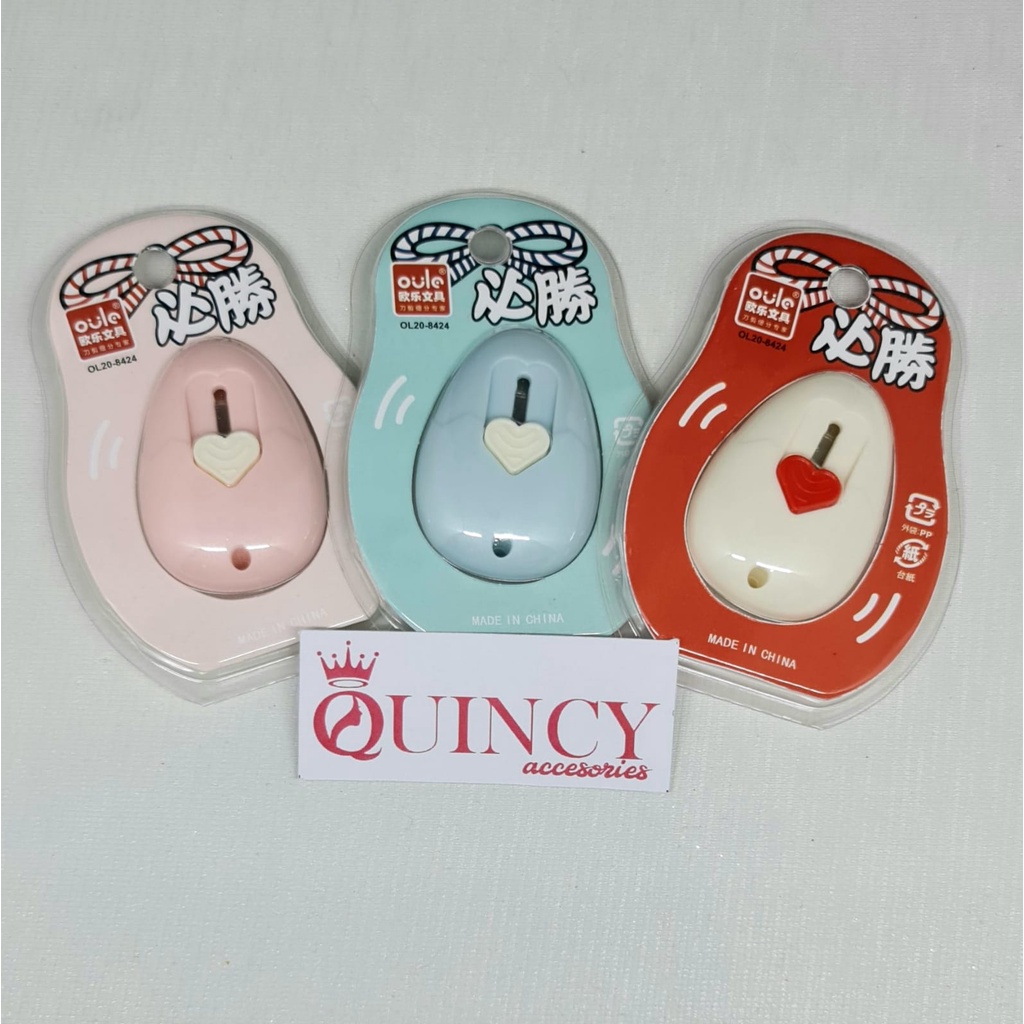 

Cutter Lucu / Pemotong Mini Karakter Telur Love / Cutter Kekinian