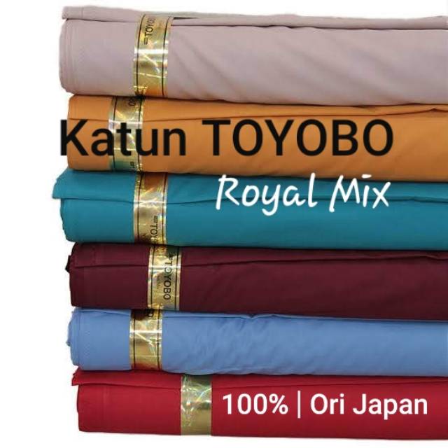 KAIN KATUN TOYOBO PREMIUM IMPORT - Lebar 150 Cm / Harga 