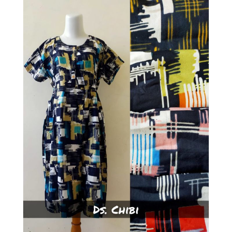 Daster Chibi Centini || Grosir Daster Busui || Grosir Daster Murah || Daster Rayon || Daster Batik |