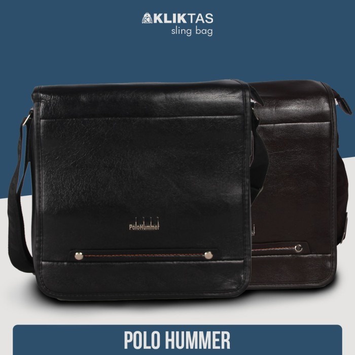 [KLIKTAS] Tas Selempang kulit - PH 3718 - Sling bag leather unisex