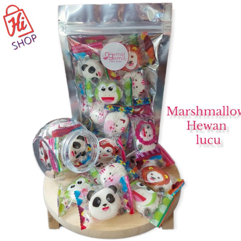 

Marshmallow Aneka Rasa Bentuk Hewan Lucu & Imut Kualitas Premium