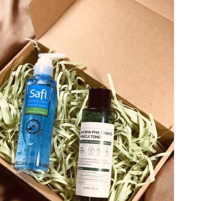 

(kode-491) HAMPERS KADO GIFT CUSTOM READYSTOK LANGSUNG KIRIM HIJAB MASKER SNACK SOUVENIR BOX KARDUS