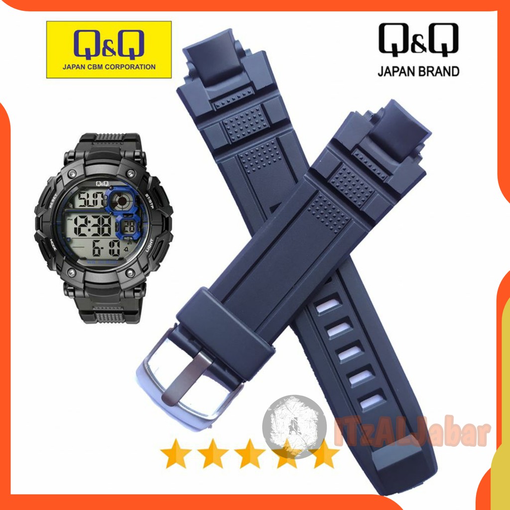 Tali jam Q&amp;Q M150 Strap tali jam tangan Q&amp;Q M 150